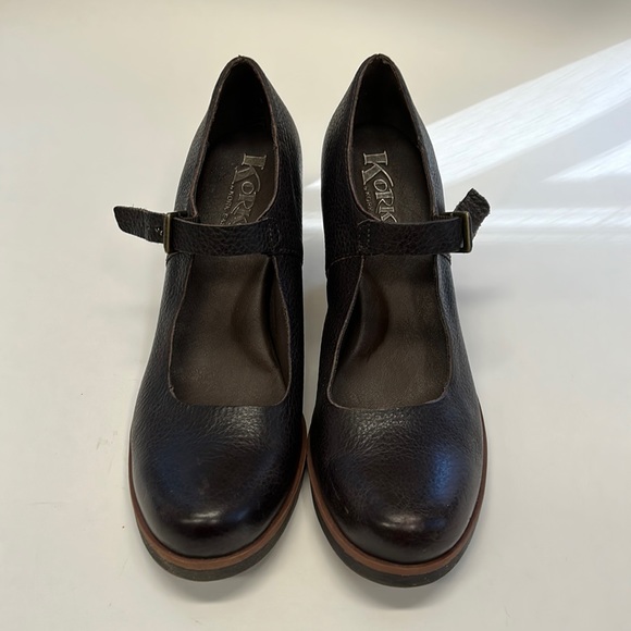 KorkEase Shoes Korks By Korkease Rafa Brown Leather Mary Jane